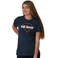 thumbnail image 5 of Crazy Cat Lady Feline Lover Kitty Women's Graphic T Shirt Tees Brisco Brands S, 5 of 5