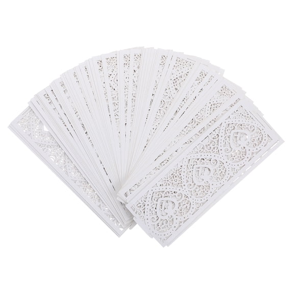 unbranded  50 Pcs Candle Paper Covers Tea Light Holders Surround Lamp Bride