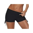 thumbnail image 5 of Madjtlqy Womens Swim Shorts High Waist Sides Drawstring Stretch Sports Boyshorts Bathing Suit Tankini Bottoms, 5 of 6