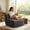 Gray, variant on Single Cloud Sofa,Fireside Beanbag Chair Upholstered Floor Sofa Couch,Corduroy Boneless Couch for Small Spaces,Memory Foam Lounge Chair for Bedroom, Living Room, Blue