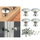 thumbnail image 3 of CRAFTHROU 25Ud Pomos Redondos De Inoxidable Para Muebles Y Gabinetes Sostenidos Con Tornillos, 3 of 8