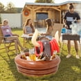 thumbnail image 5 of Bull Shaped Inflatable Drink Cooler Bucket - Portable Party Ice Tub for BBQ, Beach, Birthdays, Picnics, Insulation, 590g, 5 of 8