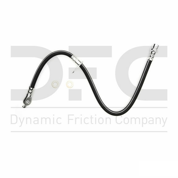 Rear Right Dynamic Friction Company Brake Line Hose 350-75043 For 2006 Lexus RX330, 2006-2008 Lexus RX400h, 2007-2009 Lexus RX350