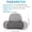 Massa massage + heat therapy + traction + space gray, variant on English-Style Cervical Neck Pillow with Heat, Vibration & Traction, Adjustable Massage for Sleep & Pain Relief