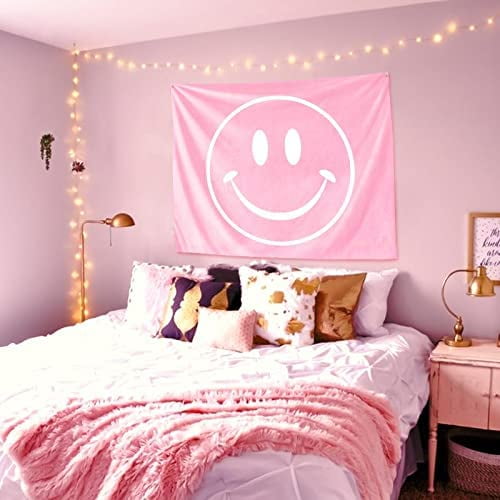 Pink cute bedroom discount