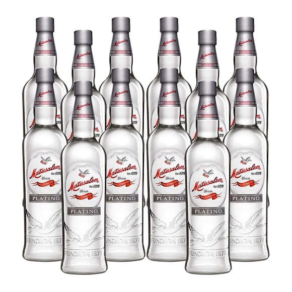 Pack De 6 Ron Matusalem Platino 750Ml