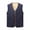 Blue, variant on Men's Lightweight Puffer Vest Button Down Warm Outdoor Sleeveless Fleece Jacket for Golf Hiking Running Outerwear