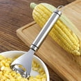 thumbnail image 4 of Corn Peeler Tool, Stainless Steel Corn Kernel Remover for Fresh Ears, Efficient Kitchen Helper with Hygienic Easy-clean Design, Manual Corn Stripper and Cutter, Topliu, 4 of 6