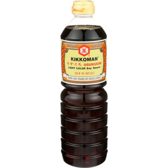 Kikkoman Usukuchi Soy Sauce Japan 33.8 fl oz (Pack of 6)