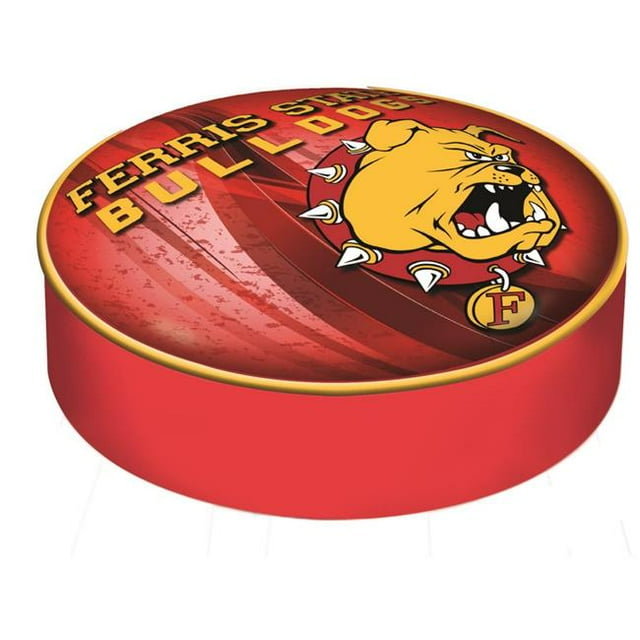 Holland Bar Stool BSCFerrSt-D2 Ferris State Bulldogs Bar Stool Seat Cover