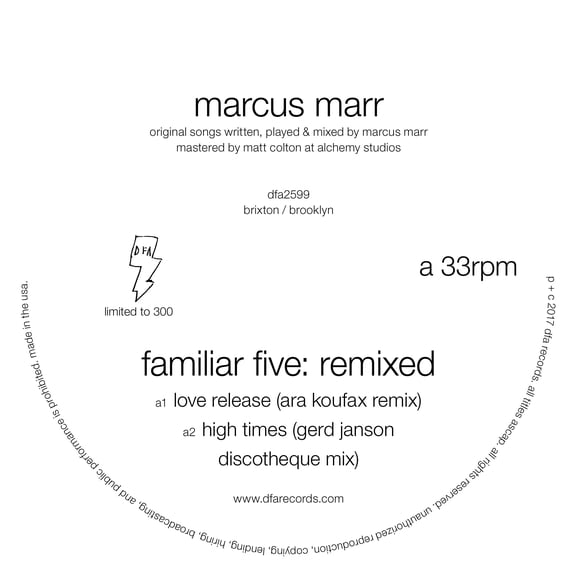Marcus Marr - Familiar Five: Remixed - Music & Performance - Vinyl