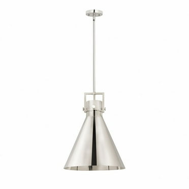 Innovations Lighting - Newton Cone - 1 Light Stem Hung Pendant In Industrial