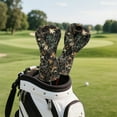 thumbnail image 5 of Yuyamidu Wood Golf Club Head Covers Camo Hunting Driver Headcover Hybrid Headcover Fairway Wood Head Covers PU Leather for Golf Clubs, 5 of 8