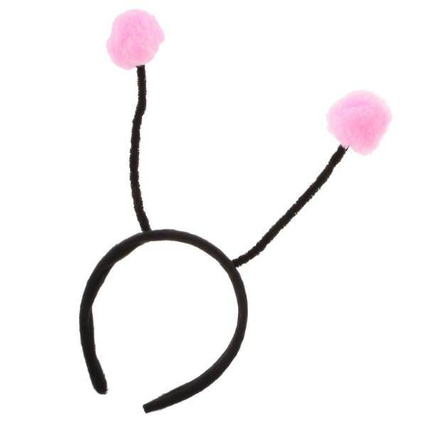 de Diadema Alienígena de Abejorro Mariquita para Rosado perfke Diadema de abeja