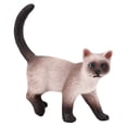 thumbnail image 1 of Plastic Siamese Cat Model Kid Educational Cat Model Siamese Cat Cognitive Model, 1 of 8