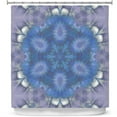 thumbnail image 1 of Shower Curtains 70" x 93" from DiaNoche Designs by Pam Amos - Star Struck 2 Blues, 1 of 1