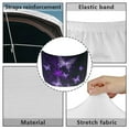 thumbnail image 6 of Uorisanigo Car Hood Cover Waterproof Purple Butterfly Engine Cover Stretchable Polyester Automotive Exterior Accessories for Most Sedans SUV Trucks Pickup, 6 of 7