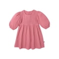thumbnail image 3 of Modern Moments by Gerber Baby and Toddler Girl Smocked Dress with Puff Sleeves, Sizes 0/3 Months - 5T, 3 of 10