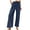 Navy#3, variant on LEBONYARD Women's Pants Elastic Waist,Women's Solid Color Comfortable Casual Elastic Pants with A Waist and Long Pants Coffee XL