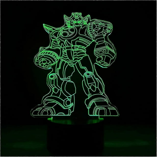3D Optical Illusion LED Night Light, Boy Girl Kids Baby Sleep Desk Lamp Touch Control 7 Color Change USB Powered for Home Decorations or Holiday Gifts