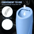 thumbnail image 6 of Car Trash Can Bin with Lid - Car Garbage Can Cup Holder - Blue Mini Leakproof Vehicle Trash Garbage Can Bin with 20pcs Trash Bags-Car Organizers and Storage for Front Back Seat Accessories, 6 of 13