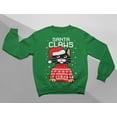 thumbnail image 3 of Tstars Boys Unisex Ugly Christmas Sweatshirt Santa Claws Cat Kids Christmas Gift Funny Humor Holiday Shirts Xmas Party Christmas Gifts for Boy Youth Kids Sweatshirt Ugly Xmas, 3 of 6