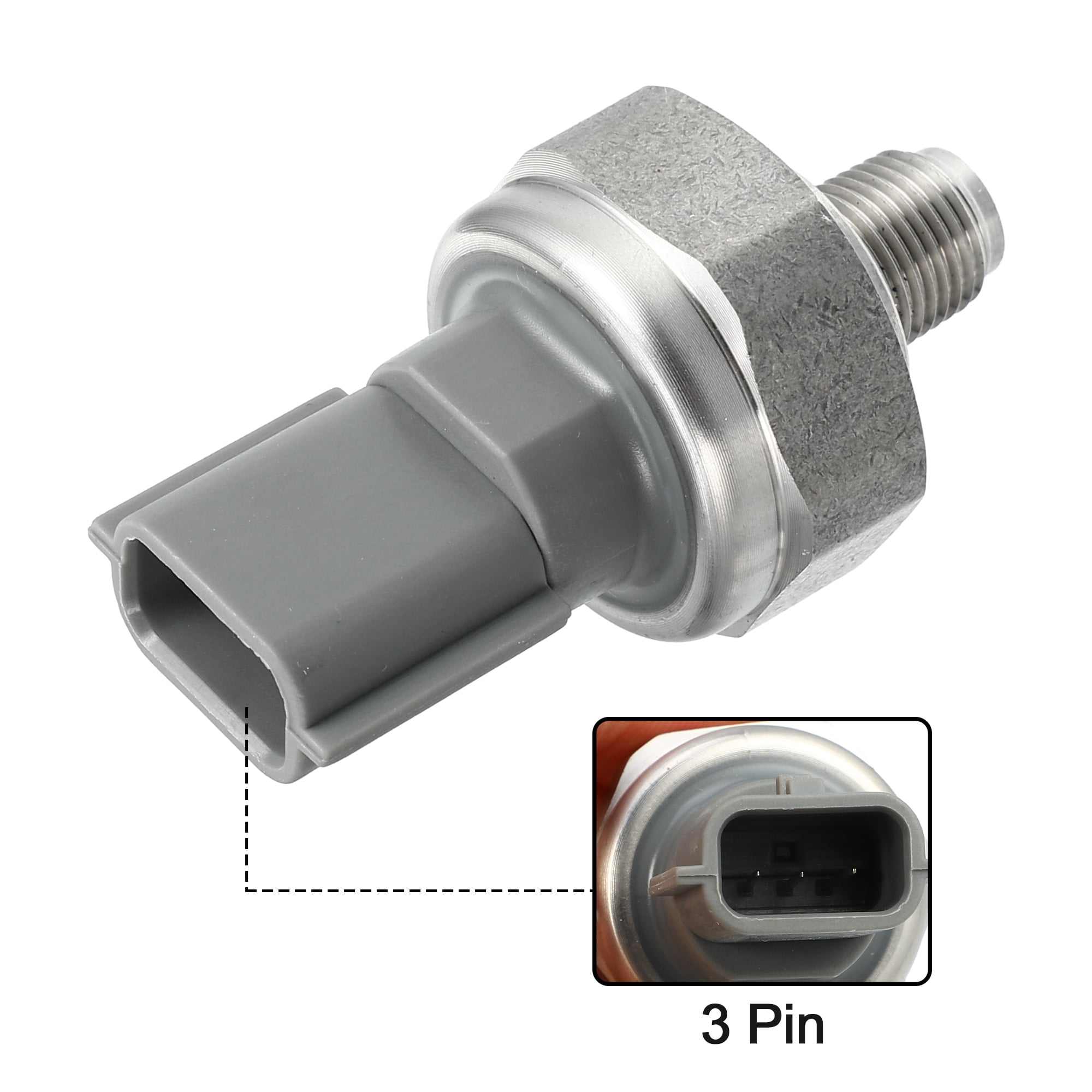 Unique Bargains Car Oil Pressure Switch Sensor Replacement for Nissan Juke 2011-2017 Pathfinder 2013-2019 25070-1MC0A Silver Tone, Gray