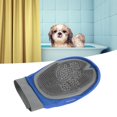 thumbnail image 2 of Guantes de baño para mascotas con aguja de masaje de goma, guante de masaje con cepillo para el cuidado de perros y gatos, 2 of 8