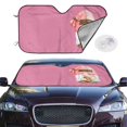 thumbnail image 2 of Kdxio Coffee Gnome (1) Print Windshield Sun Shade,UV Rays and Sun Heat Protection,Sunshade for Car Windshield,Car Shade Front Windshield -, 2 of 6