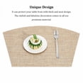 thumbnail image 3 of Manteles individuales Matsuzay 4 piezas Beige, 3 of 6