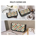 thumbnail image 5 of Wukai Retro With Joysticks Print Big Capacity Pencil Case, Upgraded Canvas Pencil Pouch Large Pencil Bag Organizer,Aesthetic Supply, 5 of 6