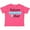 Vintage Hot Pink, variant on Inktastic Future Soccer Star Boys Toddler T-Shirt
