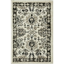 Loomaknoti Celena Ashbil 2' x 3' Floral Indoor Runner Rug , Cream/Blue