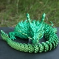 thumbnail image 4 of 3D Printed Chinese Dragon 60Cm Long Movable Swingable Flexible Dragon Toy With Articulated Joints, Ideal Home Decor Cool Ornament For Living Room Bedroom Office, Collectible, 4 of 6