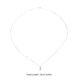 thumbnail image 2 of unbranded 2Ud Collar Delicado Con Piedra En De Material Cobre Uso Casual Y Formal, 2 of 8