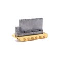 thumbnail image 1 of Wosthever Puente de guitarra eléctrico 6 sillines accesorios mejorados pieza reemplazada resortes mano de obra puentes individuales sin rebabas Accesorios para instrumentos musicales Wosthever OD025776-00, 1 of 6