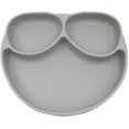 thumbnail image 1 of Baby Suction Bowl Silicone Divided Dinner Plate Infant Learning Feeding Dish 8#, 1 of 5