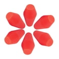 thumbnail image 1 of Almencla 6 Pcs Têtes en Caoutchouc Souple à Coller sur Pointe de Cible Émoussée 8mm Rouge, 1 of 8
