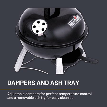 Char-Broil - Tabletop Kettle Charcoal Grill - Black