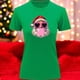 thumbnail image 3 of Playera Blusa Con Estampado De Santa Fashion Con Lentes Y Chicle Ropa De Mujer Color Verde Talla Grande Marca Emil SaEs, 3 of 4