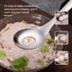 thumbnail image 5 of Monstrate Máquina para hacer albóndigas de mano con mango largo espejo pulido brillante reemplazo hogar restaurante cuchara herramienta Cocina y Comedor, 5 of 6