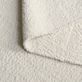 thumbnail image 6 of SAFAVIEH Natura Stephanie Distressed Wool Area Rug, Ivory, 5' x 8', 6 of 11