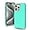 Mint/Orange, variant on Compatible with iPhone 15 Pro Max Case, Heavy Duty Defender 3-Layer Rugged Shockproof Drop Protective Cover, Strong Durable Phone Cases for iPhone 15 Pro Max 6.7 Inch Display (Rose/Lime)