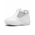thumbnail image 4 of Zapatos Andanenes Niña Con Soporte Arco Piel Corazoncitos blanco 14, 4 of 6