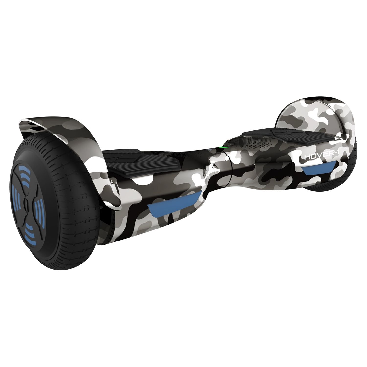 Hover-1 Helix UL Certified Electric Hoverboard with 6.5 In. LED Wheels, LED Sensor Lights, Bluetooth Speaker, Lithium-ion 10 Cell battery, Ages 8+, 160 Lbs Max Weight, Camouflage - image 4 of 10
