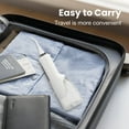 thumbnail image 4 of Sejoy Cordless Water Flosser Dental Teeth Cleaner, Professional 270ML Tank USB Rechargeable Dental Oral Irrigator for Home and Travel, 5 Modes 5 Jet Tips, IPX7 Waterproof, Easy-to-Clean,White, 4 of 12
