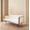 Walnut/Natural, variant on Safavieh Couture Petroski French Cane Wood and Rattan Sofa, White/Natural