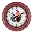 thumbnail image 2 of La Crosse Technology Rooster Wall Clock, 12", 2 of 4