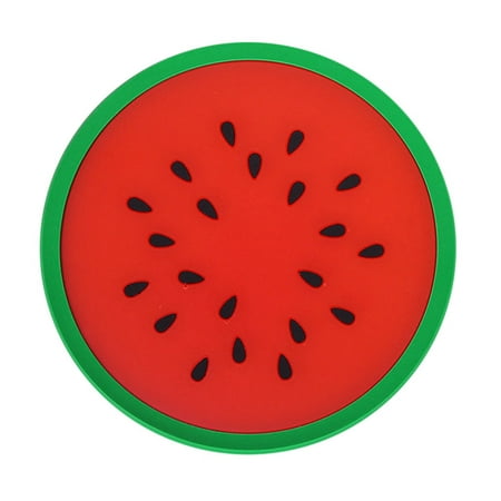 

1PC Fruit Shape Silicone Cup Pad Slip Insulation Pad Cup Mat Pad Hot Drink Holder Fruit Soft Rubber Cup Mat Silicone Nonslip Anti Scalding Silicone Cup Mat