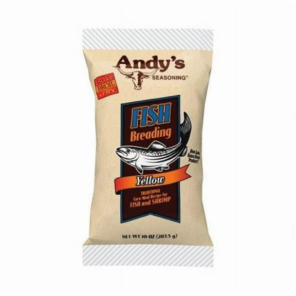Andy's Seasoning Yellow Fish Breading, 10 Oz